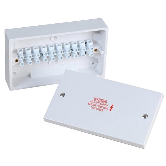 PRO ELEC - 15A 10-Way Junction Box