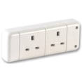 thumbnail image 1 of PRO ELEC - 2 Gang Extension Socket, 1 of 1