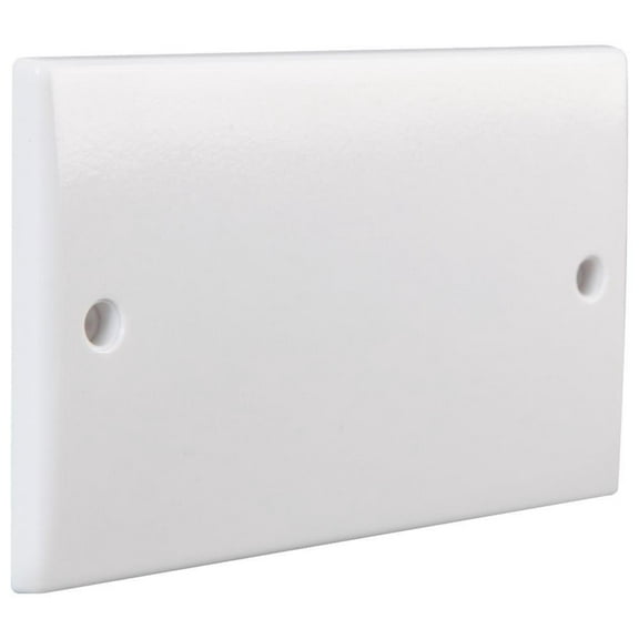 PRO ELEC - 2-Gang Rounded Edge Blanking Plate