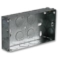 thumbnail image 1 of PRO ELEC - Double Metal Back Box, 25mm, 1 of 1