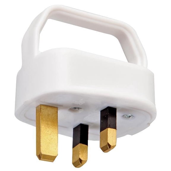 PRO ELEC - Easy Pull Plug 13A White