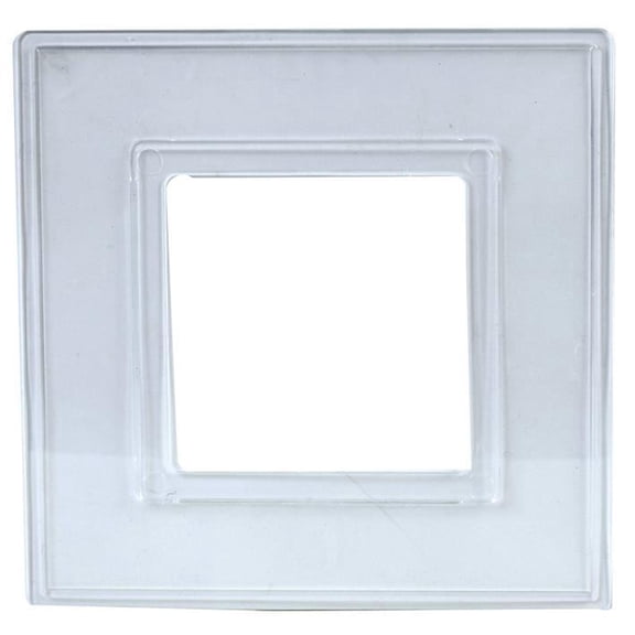 PRO ELEC - Light Switch Finger Plate, Pack of 2, Clear
