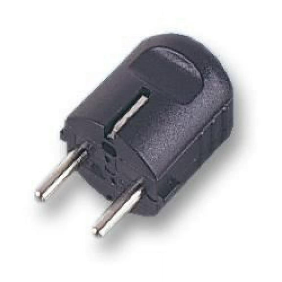 PRO ELEC - Rewireable Schuko Plug, Top Entry, 16A, Black