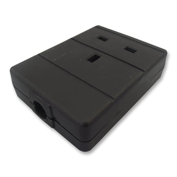PRO ELEC - Single Extension Socket, Black