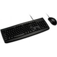 thumbnail image 1 of Kensington Pro Fit Washable Wired Desktop Set - USB Cable Keyboard - 104 Key - USB Cable Mouse - Optical - 1600 dpi - Rugged - Scroll Wheel - Symmetrical - Compatible with PC, 1 of 4