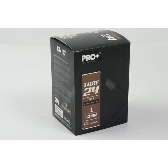 PRO+ Fat Bike Bicycle Inner Tube 24 inch x 2.50/3.0" 33mm Schrader Valve
