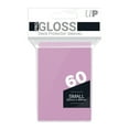 thumbnail image 1 of Ultra PRO Gloss 60CT Small Size Deck Protector Sleeves - Pink, 1 of 11