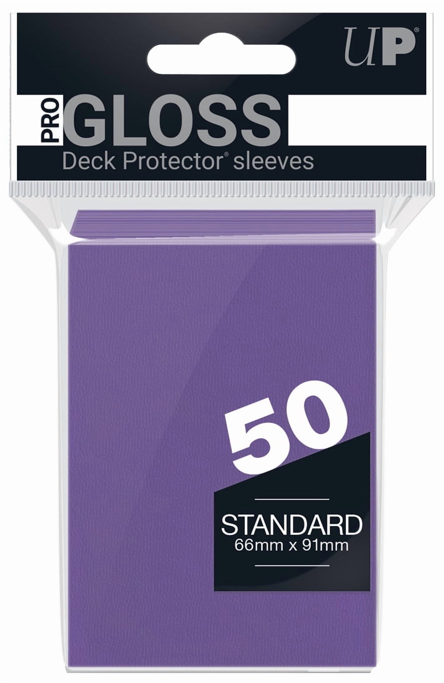 新品未開封　Ultra Pro Deck Protector 50枚入り Ultra Pro Pro Gloss Deck Protector Sleeves 50ct Standard 66mm x