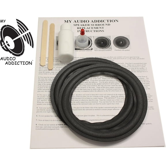 PRO Grade 6" Speaker Foam Surround Repair KIT