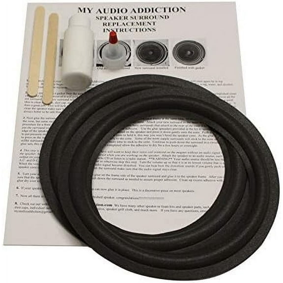 PRO Grade 8" Speaker Foam Surround Repair KIT