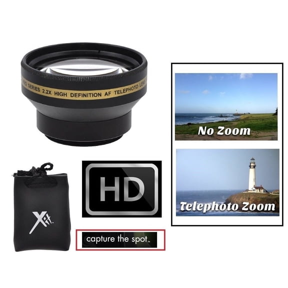 PRO HD 2.2x TELE LENS SONY HDR-CX100 HDR-XR100 HDR-XR200