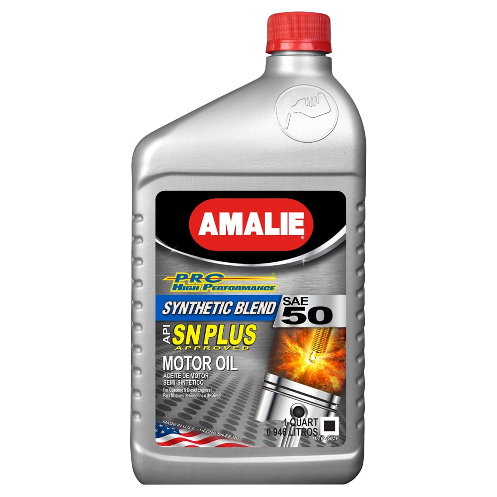 Amalie PRO High Perf Syn Blend Oil 50W Amalie PRO High Perf Syn Blend Oil 50W