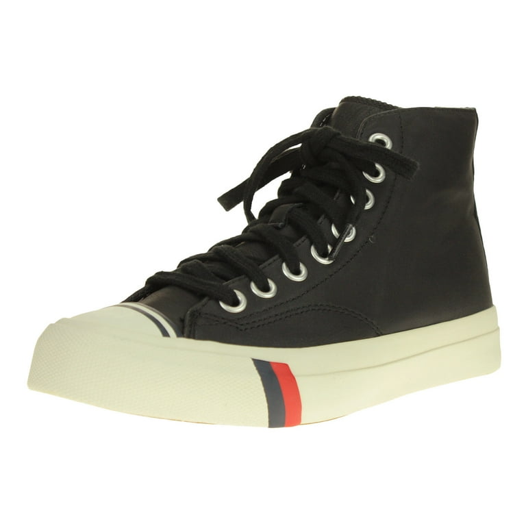 PRO Keds Men s Royal Hi Napa Leather Sneaker Black Walmart