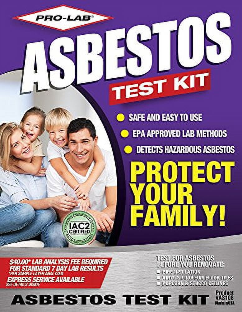 PROLAB Asbestos Do It Yourself Test Kit AS108