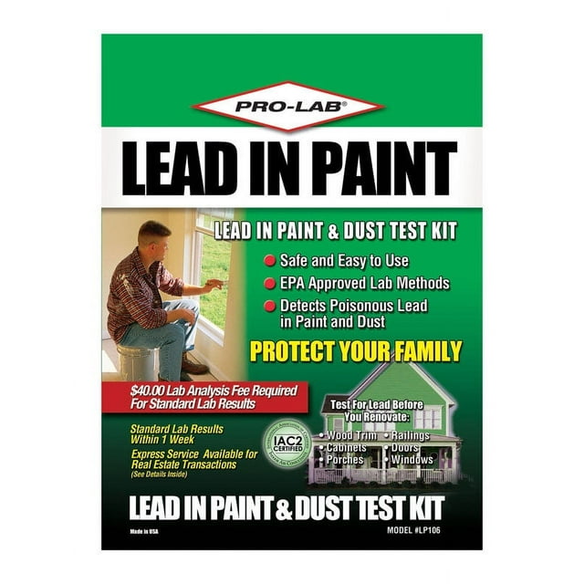 PROLAB Lead Paint and Dust Test Kit