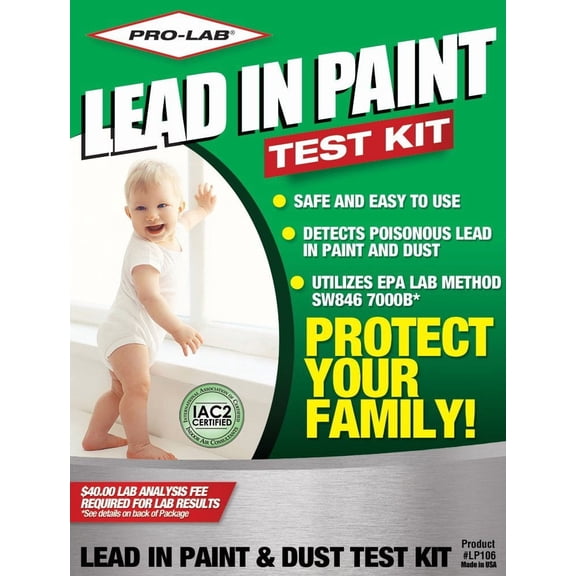 PRO-LAB Lead Paint and Dust Test Kit