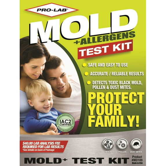 PRO-LAB Mold Detection Test Kit for Air and Surfaces