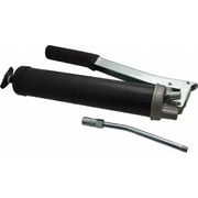 PRO-LUBE 10,000 Max psi, Rigid Lever Grease Gun 14 oz Cartridge Capacity, 1/8 Thread Outlet, 28 Strokes per oz, Bulk, Cartridge, Filler Pump & Suction Fill, Includes 4 Jaw Coupler with Ball Check
