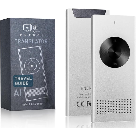 PRO Language Translator Device, Real-Time Voice Translation, Instant Pocket AI Translator Device, Support 60+ Languages. Traductor for Business, Study Travel traductor de Ingles espaol