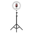 thumbnail image 1 of PRO Live Stream 14” Floor Standing Selfie Ring Light (SC-2410SR), 1 of 7