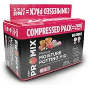PRO-MIX Premium Moisture Potting Soil Mix, 1 Cu ft Compressed Bale Expands to 2 Cu ft
