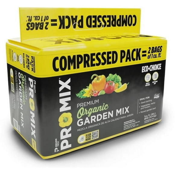 PRO-MIX Premium Organic Garden Mix 2 Cu. ft. Compressed Soil