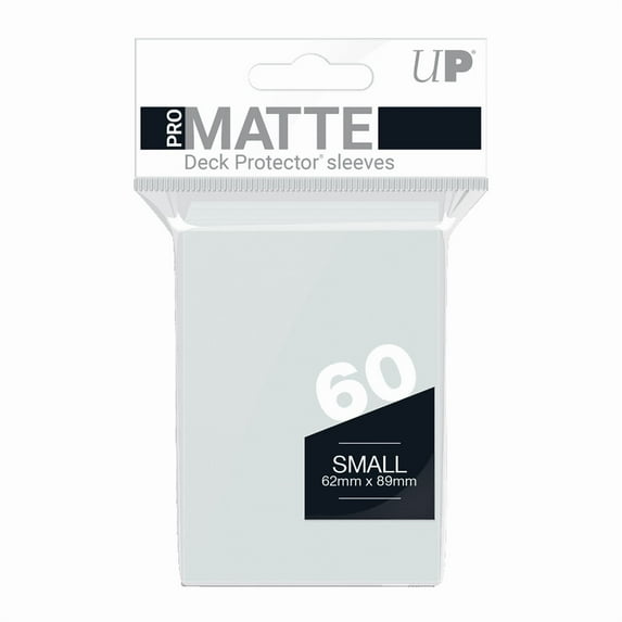 Ultra PRO: Small 60ct Sleeves - PRO-Matte (Clear)