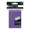 thumbnail image 1 of Ultra PRO: Standard 50ct Sleeves - PRO-Matte (Purple), 1 of 11