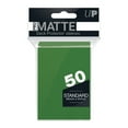 thumbnail image 1 of Ultra PRO PRO-Matte 50CT Standard Size Deck Protector Sleeves - Green, 1 of 11