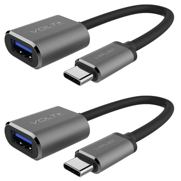 PRO OTG USB-C 3.1 Compatible with Lenovo YOGA Tab 3 Plus Adapter (2PACK) True 5Gbps Transfer on Many Devices,Backup Drives,Gamepads,Backup,Keyboard,Mice,Saves +More