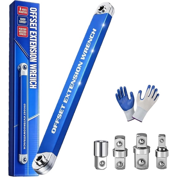 PRO Offset Extension Wrench, Offset Extension Wrench Impact with 1/2 ...