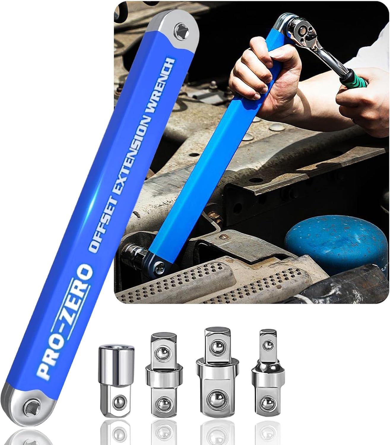 PRO Offset Extension Wrench, Pro Zero Offset Extension Wrench