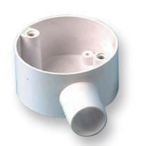 PRO POWER - 1-Way Terminal Box - 20mm System - White