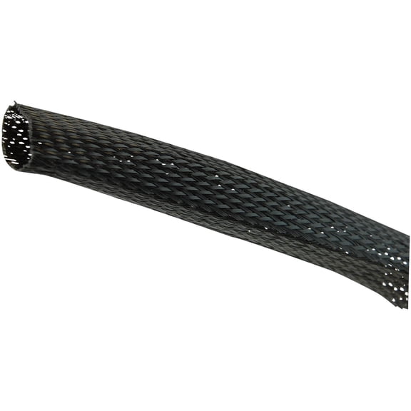 PRO POWER - Expandable Braided Sleeving Black 40-63mm 25m Reel