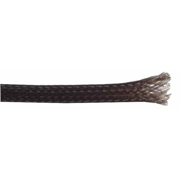 PRO POWER - Polyester Expandable Braided Sleeving Black 10mm Dia. 5m