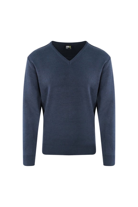 Mens Pro Acrylic V Neck Sweater