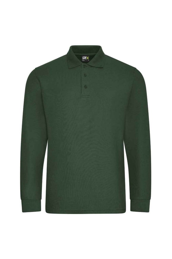 Mens Pro Piqué Long-Sleeved Polo Shirt