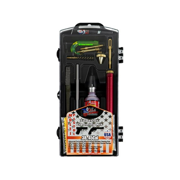 PRO-SHOT CLASSIC BOX KIT .38-.45 CAL CLEANING KIT