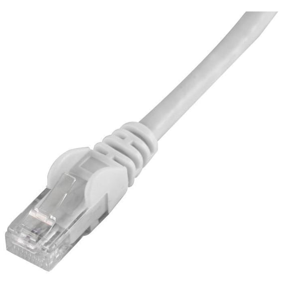 PRO SIGNAL - 1m White Cat6 Snagless UTP Ethernet Patch Lead