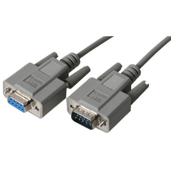 PRO SIGNAL - 2m 9 Way DTE Type Serial Male to Female Lead