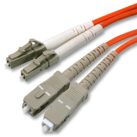 PRO SIGNAL - 2m LC-SC OM1 62.5/125m Multimode Fibre Optic Patch Lead