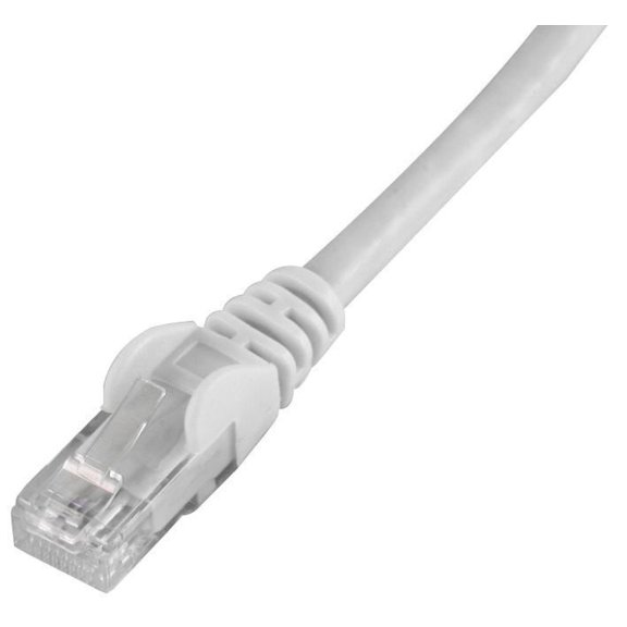 PRO SIGNAL - 2m White Cat6 Snagless UTP Ethernet Patch Lead