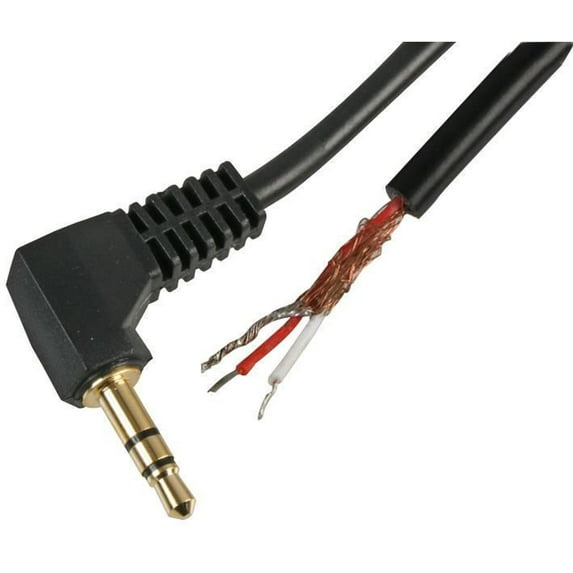 PRO SIGNAL - 3.5mm Stereo Jack Plug to Free Bare Ends Lead, 2m Black