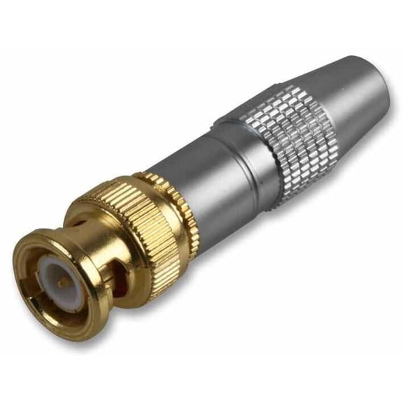 PRO SIGNAL 50 ohm BNC Plug with Screw termination All Metal For up to 7mm Cable