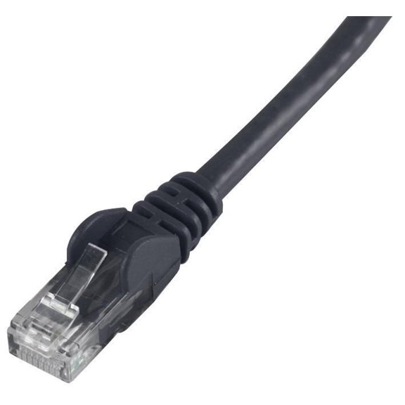 PRO SIGNAL - 5m Black Cat6 Snagless UTP Ethernet Patch Lead