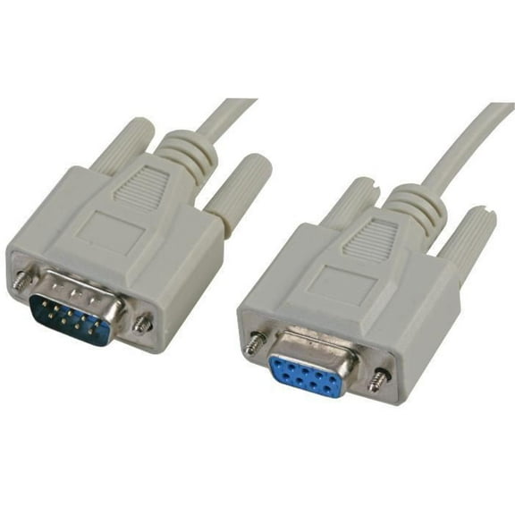 PRO SIGNAL - 9 Pin D-Sub (DB9) Male to Female Lead, 2m