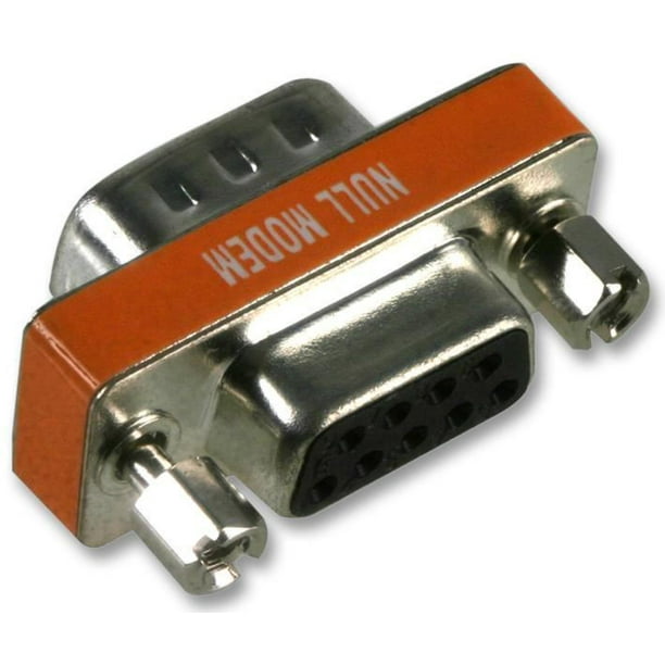 PRO SIGNAL - 9 Pin Mini Null Modem Adaptor Male-Female - Walmart ...
