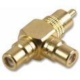 thumbnail image 1 of PRO SIGNAL - Adaptor, 2 to 1 Phono, Gold, 1 of 1