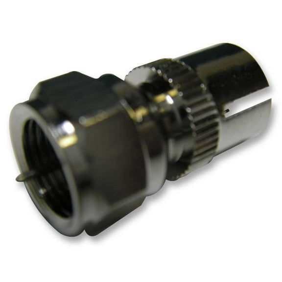 PRO SIGNAL - Adaptor, F Type Plug to TV Coax Plug