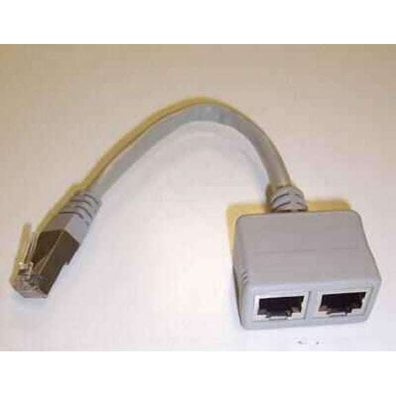 PRO SIGNAL - Cat5 STP RJ45 Male to 2x Female Ethernet Cable Economiser